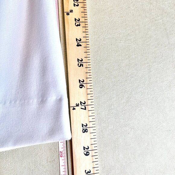 TALBOTS Pants  White HERITAGE  Straight Leg New w Tags Size 14 - Picture 14 of 14